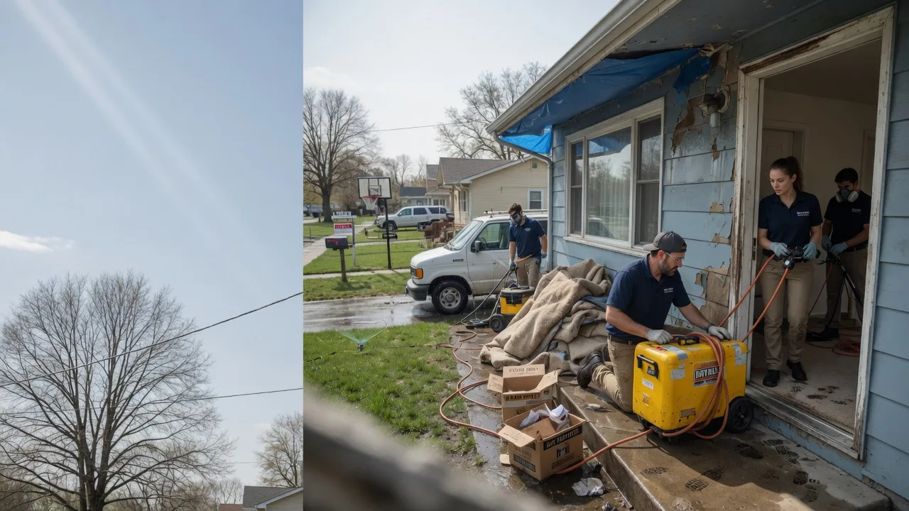 Basement Flood Cleanup in Springport, IN near me